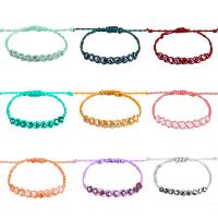 Bracelets de cristal, Ciré Nylon, avec cristal, Bâton, différents matériaux pour le choix & pour femme, plus de couleurs à choisir, Longueur:5-30 cm, Vendu par PC