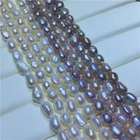 Collar de Perlas Natural de Freshwater, Perlas cultivadas de agua dulce, para mujer, más colores para la opción, 9-10mm, Vendido por UD