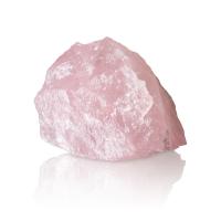 quartzo rosa enfeites, banhado, rosa, vendido por PC