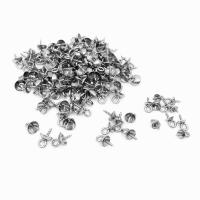 Rozsdamentes acél Peg Bail, 304 rozsdamentes acél, csiszolt gép, DIY & egynemű & különböző méretű a választás, az eredeti szín, 100PC-k/Bag, Által értékesített Bag