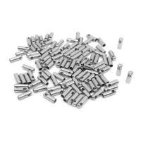 Stainless Steel Cord Tips, 304 Stainless Steel, machine polished, DIY & Unisex & different size for choice, original color, 100PCs/Bag, Sold By Bag