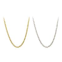 Stainless Steel Necklace Chain 304 Stainless Steel Chain Vacuum Plating rolo chain Length Approx 20.5 Inch Sold By PC
