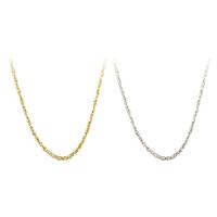 Stainless Steel Necklace Chain 304 Stainless Steel Chain Vacuum Plating Length Approx 20 Inch Sold By PC