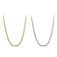 Stainless Steel Necklace Chain, 304 Stainless Steel Chain, Vacuum Plating, more colors for choice, Length:Approx 20.5 Inch, Sold By PC