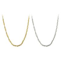 Stainless Steel Necklace Chain, 304 Stainless Steel Chain, Vacuum Plating, more colors for choice, Length:Approx 20.5 Inch, Sold By PC