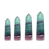 Colorful Fluorite Point Decoration, polished, mixed colors, Sold By PC