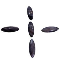 Natural Freshwater Shell Beads Horse Eye polished purple Sold By PC