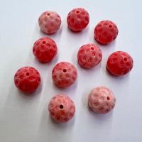Shell Powder Beads, DIY, pink, 11x12mm, Sold By PC