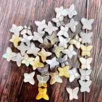 Natural Freshwater Shell Beads, Butterfly, Carved, DIY, more colors for choice, 7x8mm, Sold By PC