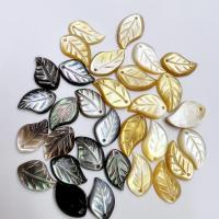 Shell Pendants, Leaf, Carved, more colors for choice, Sold By PC