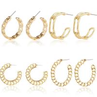 Zinklegierung Ohrstecker, mit Kunststoff Perlen, plattiert, Modeschmuck & verschiedene Stile für Wahl & für Frau, keine, verkauft von Paar