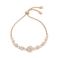 Tibetan Style Bracelet, Round, plated, adjustable & for woman & with rhinestone, more colors for choice, nickel, lead & cadmium free, 10mm, Length:Approx 6-9 Inch, Sold By PC