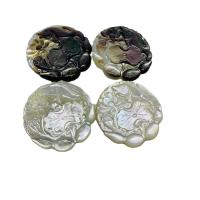 Shell Pendants, polished, more colors for choice, 40x40mm, Sold By PC