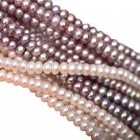 Barocco coltivate in acqua dolce Perla, perla d'acquadolce coltivata naturalmente, DIY, nessuno, 5mm, Venduto per 36-38 cm filo