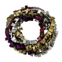 Ikke-magnetiske Hæmatit perler, forgyldt, du kan DIY, flere farver til valg, 5x8x4mm, Solgt Per Ca. 17 inch Strand