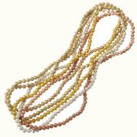 Nicht-magnetische Hämatit Perlen, Vieleck, DIY, keine, 4x3.50x3.50mm, verkauft per ca. 16 ZollInch Strang