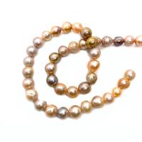 Cultured Baroque Freshwater Pearl Beads Round polished DIY mixed colors 9-10mm Sold Per Approx 14.96 Inch Strand