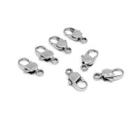 Stainless Steel Lobster Claw Clasp 316 Stainless Steel machine polished DIY & Unisex original color Sold By PC