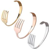 304 Stainless Steel Cuff Bangle, Vacuum Ion Plating, Adjustable & fashion jewelry & Unisex, more colors for choice, Sold By PC
