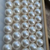 Peties perles de la mer du sud, coquille de mer du sud, DIY, blanc, Vendu par 38 cm brin