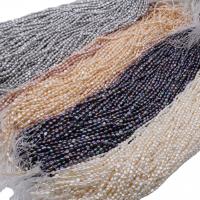 Koraliki Keishi z hodowlanych pereł słodkowodnych, Perła naturalna słodkowodna, DIY, dostępnych więcej kolorów, 4-5mm, sprzedawane na około 36 cm Strand