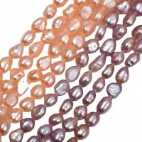 Perle perline Keishi coltivate d'acqua dolce, perla d'acquadolce coltivata naturalmente, DIY, nessuno, 6-7mm, Venduto per 36-38 cm filo
