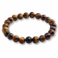 Gemstone Bracelets Natural Stone Round anoint & Unisex 8mm Length Approx 19 cm Sold By PC