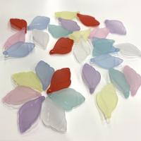 Acrylic Pendants, Conch, injection moulding, DIY & frosted, more colors for choice, 15x27mm, Approx 770PCs/Bag, Sold By Bag