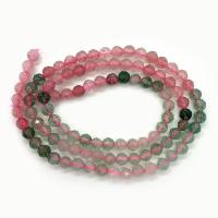 Natural Quartz Jewelry Beads Natural Stone Round DIY & faceted mixed colors Sold Per Approx 14.96 Inch Strand