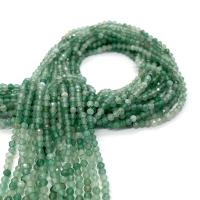 Perles aventurine, aventurine vert, Rond, DIY & normes différentes pour le choix & facettes, vert, Vendu par Environ 14.96 pouce brin