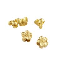 Brass Jewelry Beads with Polyester Cord gold color plated DIY nickel lead & cadmium free Sold By PC