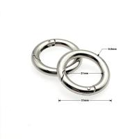 Zinc Alloy Spring Buckle Round plated DIY & Unisex original color 31mm Sold By PC