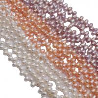 Perlas Arroz Freshwater, Perlas cultivadas de agua dulce, Bricolaje, más colores para la opción, 5mm, aproximado 80PCs/Sarta, Vendido para aproximado 38 cm Sarta
