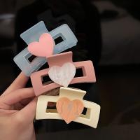 Hair Claw Clips, Acrylic, fashion jewelry & different styles for choice & for woman, more colors for choice, 83x43mm, Sold By PC