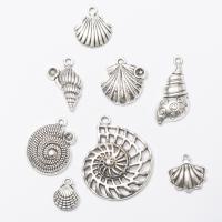 Zinc Alloy Animal Pendants antique silver color plated vintage & DIY nickel lead & cadmium free Approx Sold By Bag