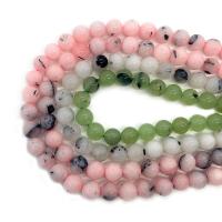 Perles de pierres précieuses mixtes, pierre gemme, Rond, DIY & différents matériaux pour le choix & normes différentes pour le choix, plus de couleurs à choisir, Vendu par Environ 14.96 pouce brin