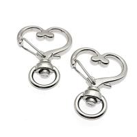 Zinc Alloy Key Clasp Setting plated multifunctional & DIY & Unisex original color Sold By PC