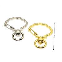 Zinc Alloy Key Clasp Setting Plum Blossom plated multifunctional & DIY & Unisex Sold By PC