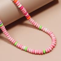 Polymer Clay Beads Abacus DIY Approx Sold By Strand