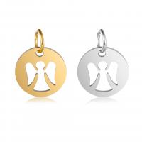 Stainless Steel Pendants 304 Stainless Steel polished fashion jewelry & DIY & hollow Sold By Bag