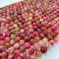 Tourmaline Beads Round DIY red Sold Per Approx 38 cm Strand