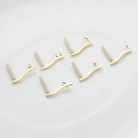 Zinc Alloy Earring Drop Component gold color plated DIY golden nickel lead & cadmium free Sold By PC