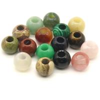 Gemstone Beads, Round, DIY & different materials for choice, more colors for choice, 20mm, Sold By PC