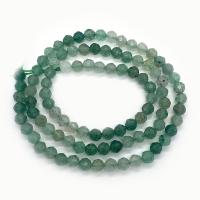 Strawberry Quartz Beads, Round, DIY & different size for choice & faceted, green, Sold Per Approx 14.96 Inch Strand