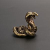 Mosiądz Ozdoba, Wąż, bez zawartości niklu, ołowiu i kadmu, 48x30x42mm, sprzedane przez PC
