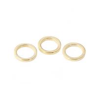 Messing Sammenkædning Ring, Runde, guldfarve belagt, du kan DIY & forskellig størrelse for valg, gylden, nikkel, bly & cadmium fri, Solgt af PC