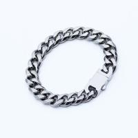 Нержавеющая сталь Nekclace цепи, Палку, плакирован серебром, различной длины для выбора & Мужская, серебряный, 10mm, продается PC