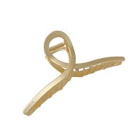 Hair Claw Clips Zinc Alloy gold color plated fashion jewelry & for woman nickel lead & cadmium free Sold By PC
