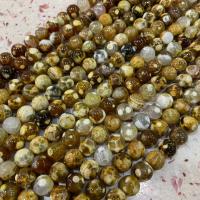 Fire Agate Beads, Round, DIY, mixed colors, Sold Per Approx 38 cm Strand