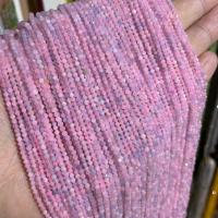 Morganite Beads, Round, DIY & faceted, pink, 2mm, Approx 170PCs/Strand, Sold Per Approx 38 cm Strand